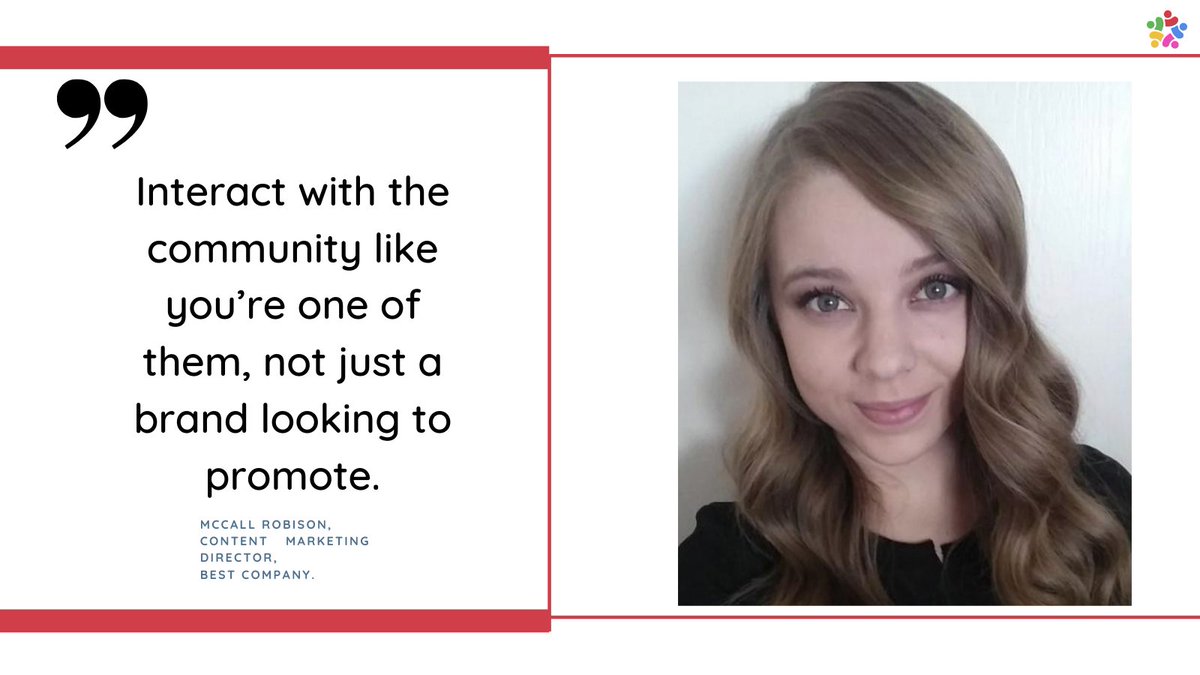 sociohub_io's tweet photo. Interacting with your community like you’re a part of it definitely allows you to better understand the needs of your community. We couldn’t agree more with McCall Robison who shares this amazing tip to manage your community better.

#community  #Communitymanagers #tips #SocioHub https://t.co/PDAwdwsB5j