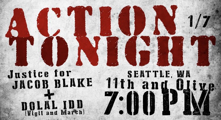 Yesterday, fascists around the country showed their true colors. Tonight we stand with those affected by fascist violence. We must not be complacent, it is more important than ever that we are out in the streets. 
#DolalIdd #seattleprotestcomms #seattleprotest #seattleprotests