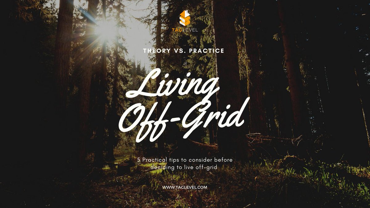 iTAGLevel's tweet image. 5 Practical Tips to Consider Before Living Off Grid.

Check it out:
taglevel.com/5-tips-to-goin…
⁠
#taglevel #simple #simplicity #minimalism #lifestyle #minimalist #offgrid #offgridliving #goingoffgrid