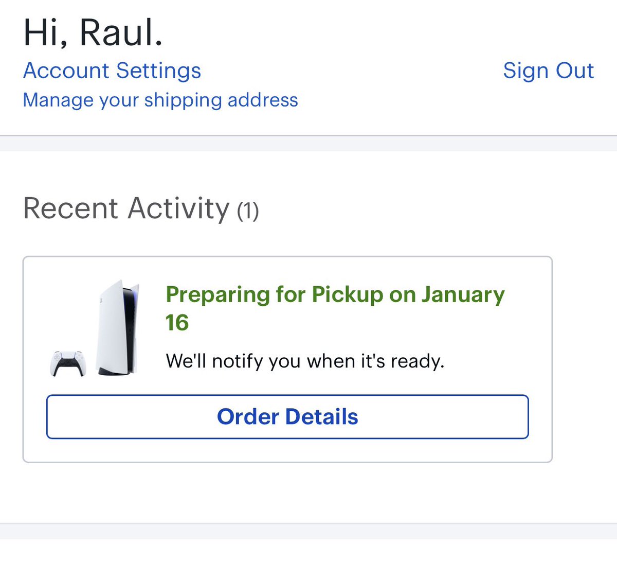 Rawl_Raw's tweet photo. @SupplyNinja Thank you for staying positive man! Was finally able to get mine today too! Hope you’re having a great year and you stay safe too! (This was like my 1 millionth time trying and was also ready to be disappointed lol) https://t.co/5QJOp6KqQ2