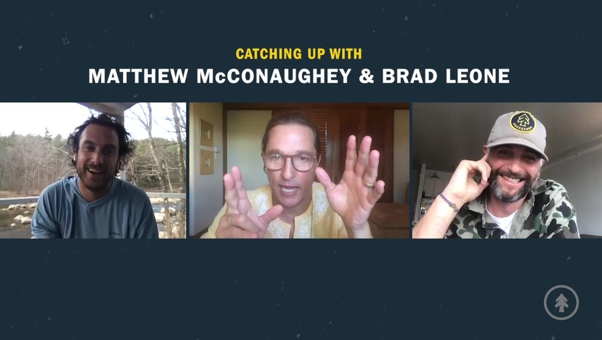 Huckberry (@huckberry) on Twitter photo On The Journal: Talkin' Life's Great Adventure with Matthew <a href="/McConaughey/">Matthew McConaughey</a> and Brad Leone
👉 bit.ly/3hSCsea On The Journal: Talkin' Life's Great Adventure with Matthew <a href="/McConaughey/">Matthew McConaughey</a> and Brad Leone
👉 bit.ly/3hSCsea