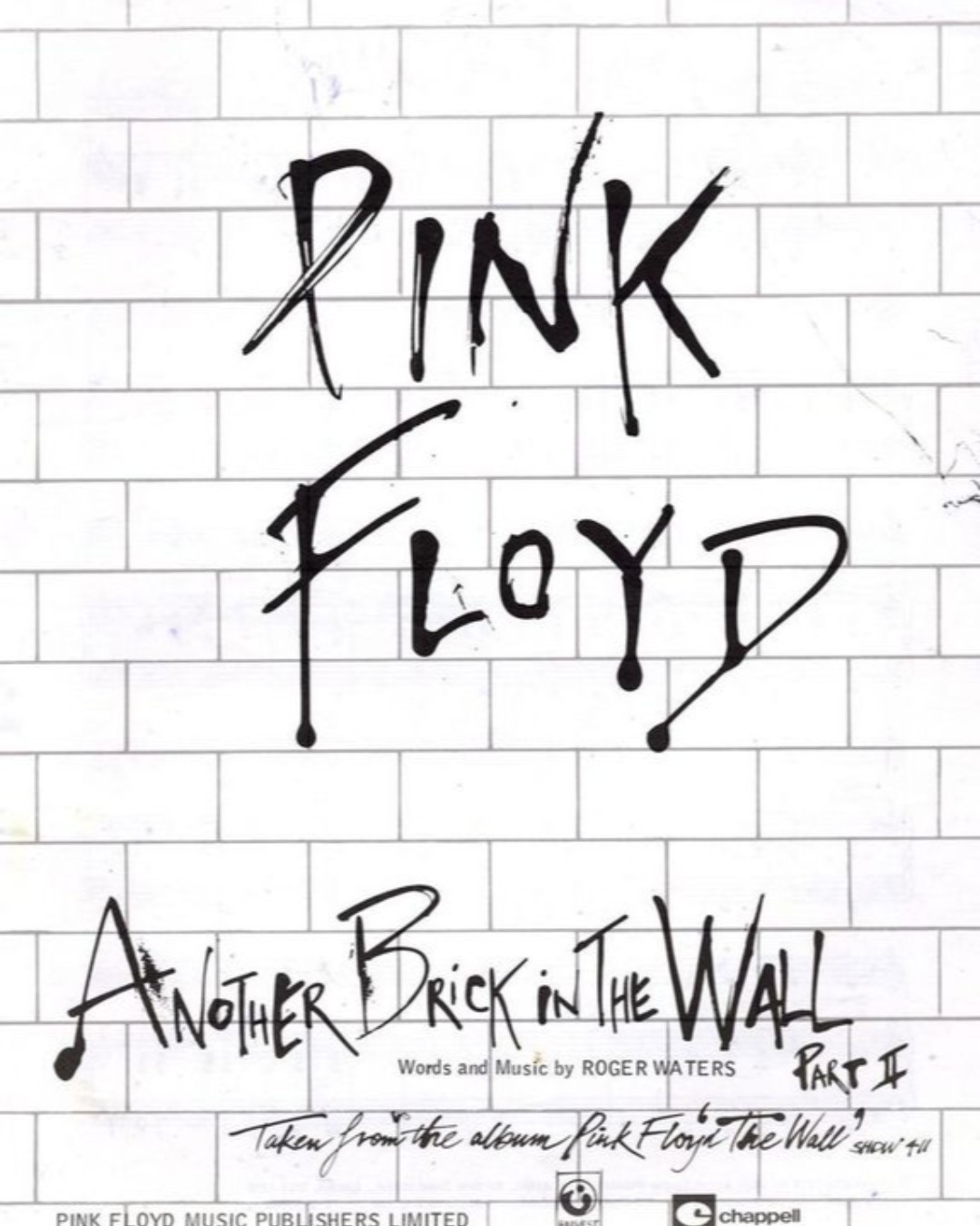 another brick in the wall, pt. 2  Pink floyd songs, Pink floyd albums, Pink  floyd