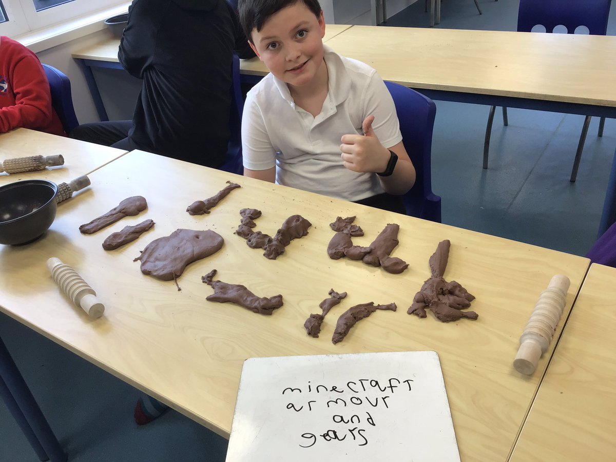 woodlarkautism's tweet photo. Children used their imagination to change Stanley’s stick into something else @LarkHallCfA #stanleysstick #art #playdough https://t.co/GgBvk1oRgm