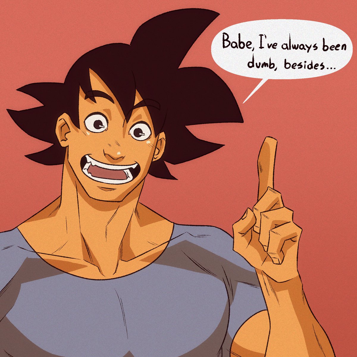 This idiot loves his wife, I don't care what anyone says 
#DragonBall 