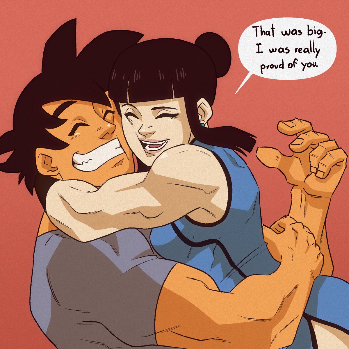 This idiot loves his wife, I don't care what anyone says 
#DragonBall 