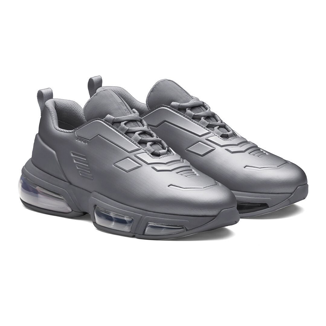 prada collision technical fabric sneakers