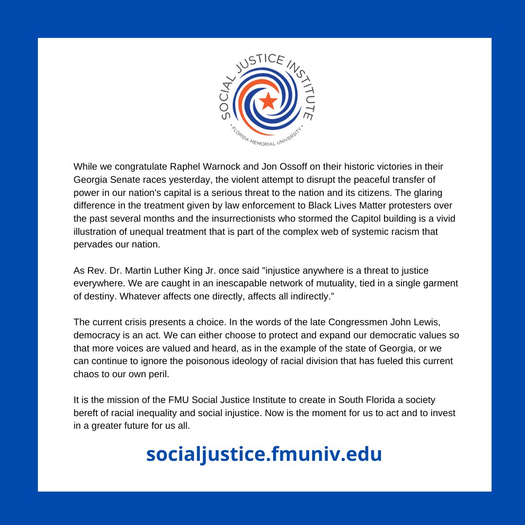 #Democracy is an act. 

#CriminalJustice #EducationalJustice #SystematicRacism #GunViolence #FMU #capitolhill #riot #Georgia #ossoffwarnock #flipthesenate