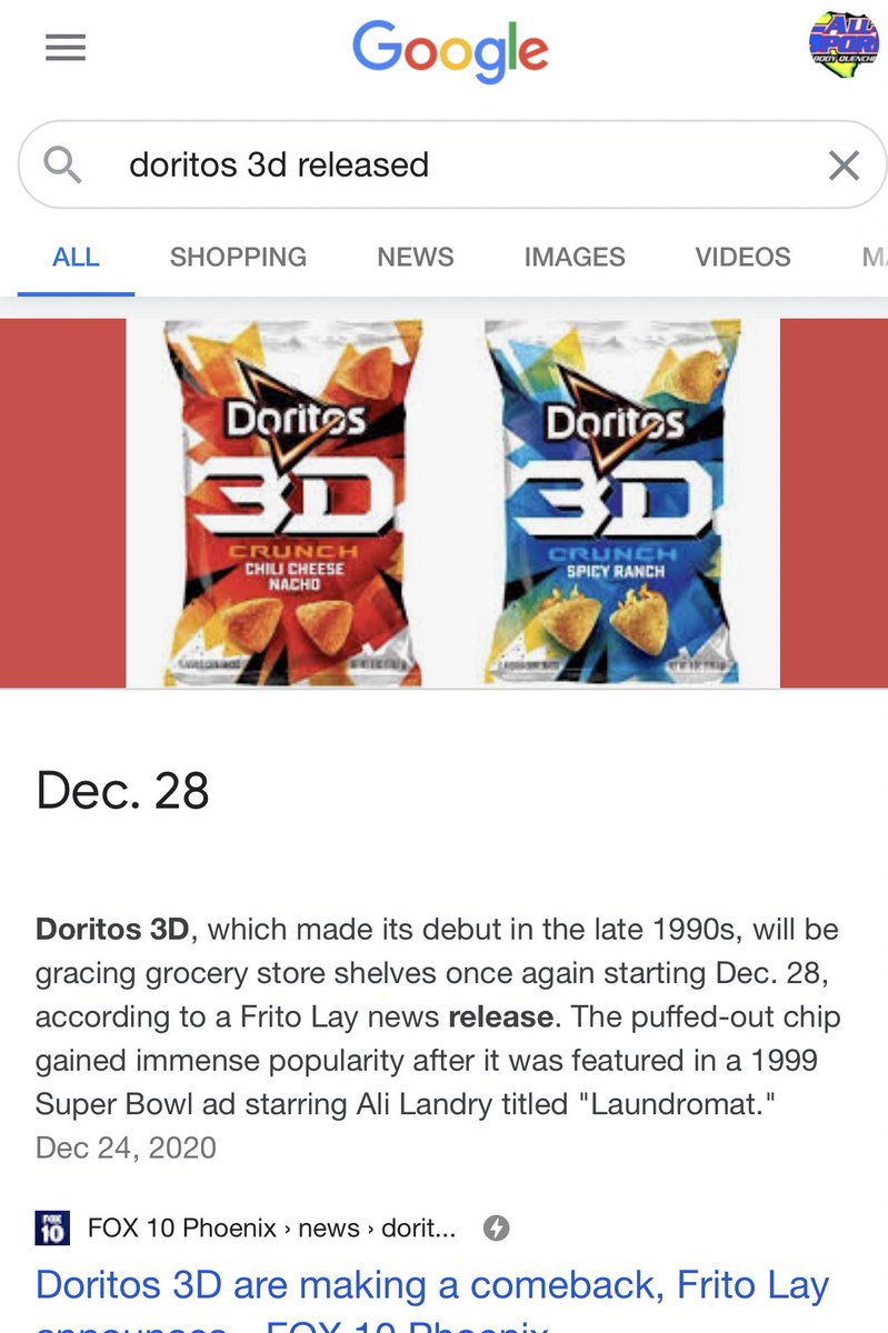 SkylarPrange's tweet photo. @Doritos I ‘membered https://t.co/wqKY2Q8tSJ