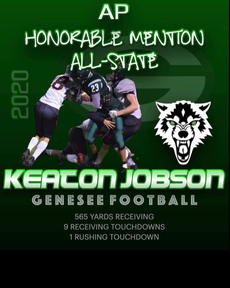 GeneseeWolves's tweet image. Late to post, but still very proud!