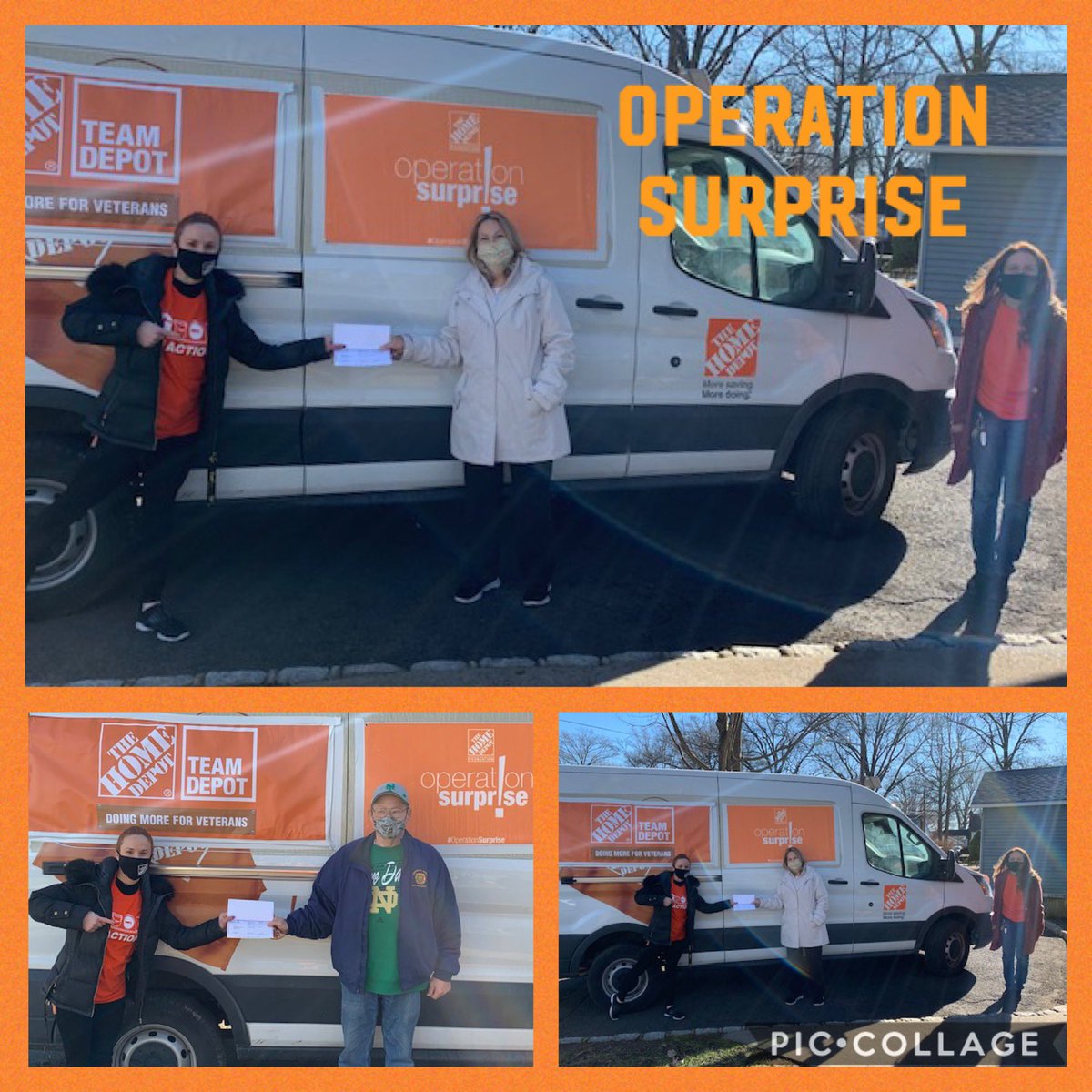 DanielleIrwin87's tweet photo. Today was a great day for a surprise! Happy to help our community during these difficult times #DoingMoreForOurVeterans! #OperationSurprise ๐ #VFW220 ๐ชThankyou for your Service! ๐บ๐ธ https://t.co/cwQl4Qtn64
