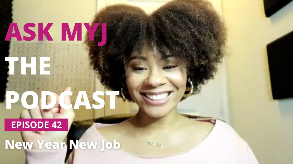 AskMyjThePod's tweet photo. Full video of Ask Myj The Podcast Episode 42 “New Year New Job” available on YouTube. Click the link to watch: https://t.co/1jrjsjT2vA https://t.co/yQKkvs2YFa