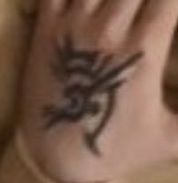 eekahil's tweet photo. @JamesPe07572171 @ZekkeYeager @atensnut Here's a closer-up of the tatt, flipped to same orientation as the #OutsidersMark . Allowing for low-res photo, hand at an angle, w ink on a hand, not a flat image, yeah. It's the same thing. https://t.co/SJWl6Oqhlx