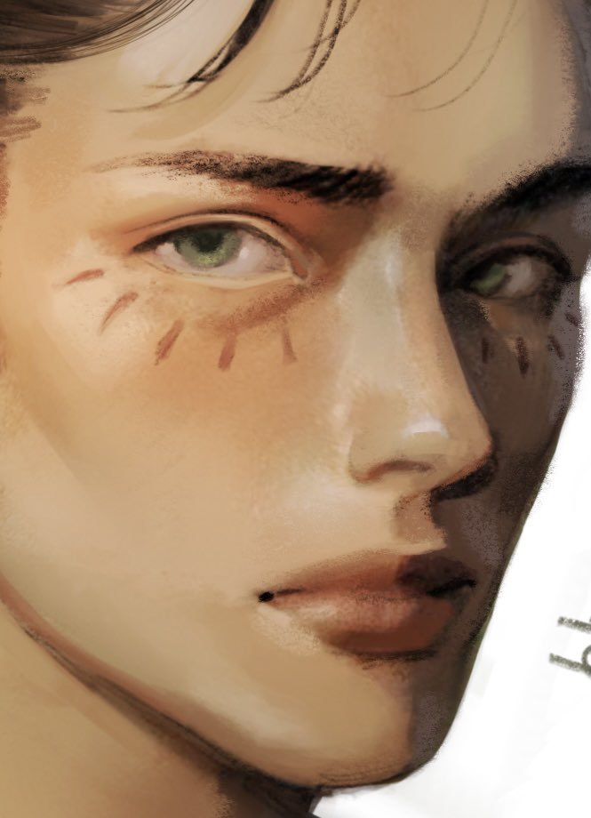 madtuqq's tweet photo. I don’t usually like doing realistic stuff but I had to for Eren #AttackOnTitan #ErenJaeger https://t.co/NIw1q20JbH