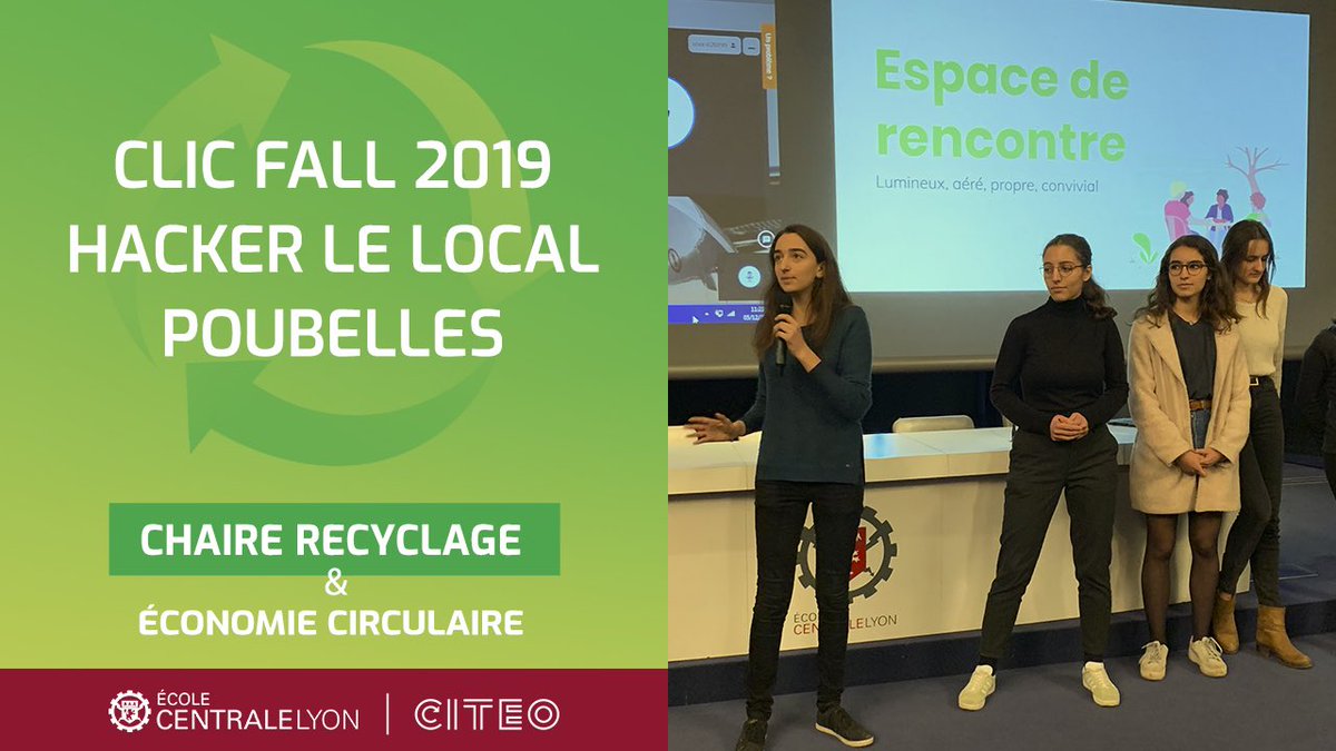 Vous rêvez d’un local poubelles qui soit aéré, lumineux, pratique et ou il est possible de donner ce qui peut encore servir au lieu de le jeter ? 
Ne rêvez plus, les élèves ingenieurs de Centrale Lyon l’ont inventé 🙂 decouvrez #CircularHub 

youtu.be/DQbBuotZC-k