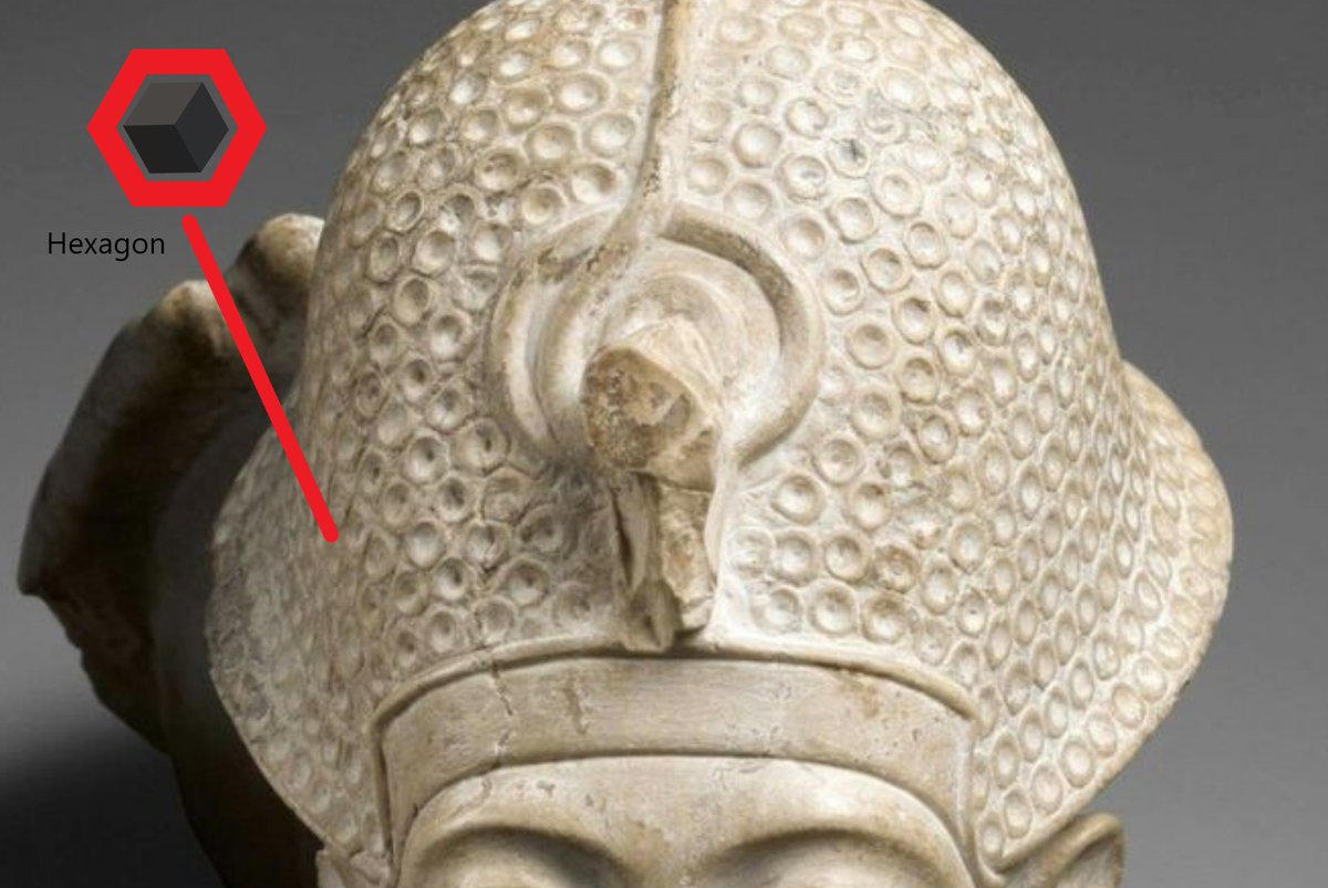 Part(3).Rings.- notice the CUBE and HEXagon.Best-known for:- military circumstances.- evoke the divine power of the pharaoh.- adorned with Uraeus – Rearing Cobra.yep... 'Looks like a Pepe.