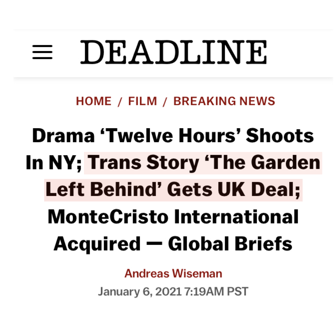 BREAKING NEWS through @adreaswiseman at @deadline > We are releasing #TheGardenLeftBehind in United Kingdom!!! Excited to partner up with @BohemiaMediaUK who recently rolled out the #GothamAwards nominee @Clemencythefilm! #sxsw2019 #NALIP #ifpfilm #fiforum20 #AutonomousPictures