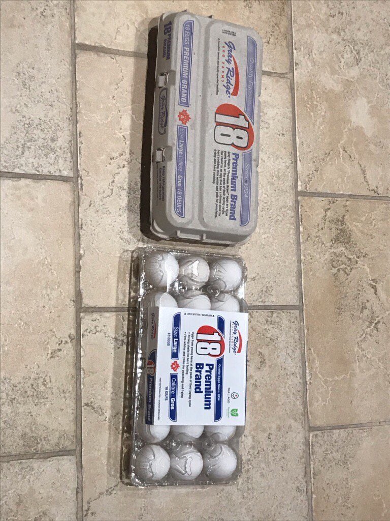 JoinCoral's tweet photo. Why is @GrayRidgeEggs selling #eggs in #plastic containers instead of #biodegradable cardboard? #singleuseplastics #environment #2021YearOfDevelopment #Sustainability https://t.co/S2UfSgwbek