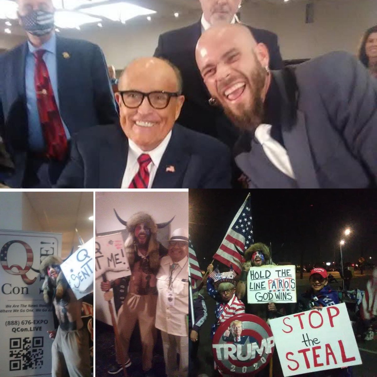 danielfife's tweet photo. @RudyGiuliani Instead of blaming democrats, maybe focus on your own fan-base, since they were the ones there https://t.co/jqgd9TwTvM