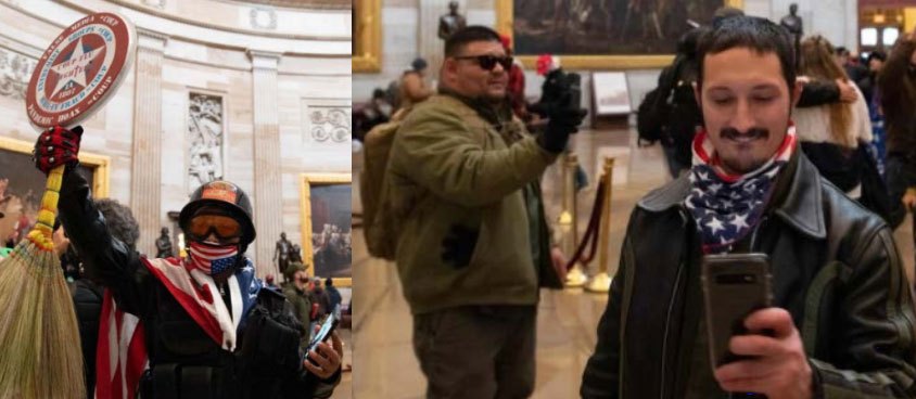 AustinKellerman's tweet photo. DC police offer reward for identifying these faces in Capitol riot https://t.co/7nKOiRBVzf #NexstarDC https://t.co/juwgXsat7A