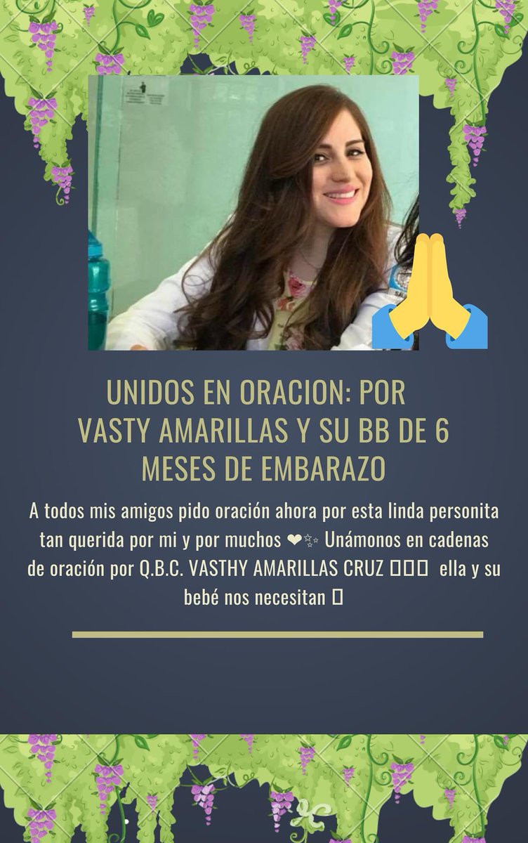 qkaraMacara's tweet photo. Se solicitan DONADORES DE SANGRE para Vasthy! Ella y su bebé nos necesitan 🙏🏻 https://t.co/0QcbGyj2fo