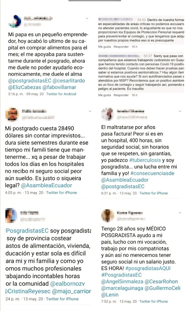 AngelSinmaleza's tweet photo. Los @postgradistasEC son médicos destacados elegidos entre miles de aspirantes que superan un fuerte reto académico y ahora enfrentan maltratos. Su lucha es justa. 
Recomiendo leer este excelente reportaje e ilustración de la @EspaciadoraBar
➡️ https://t.co/ob19TbsJqB https://t.co/QqqDeSN2hT
