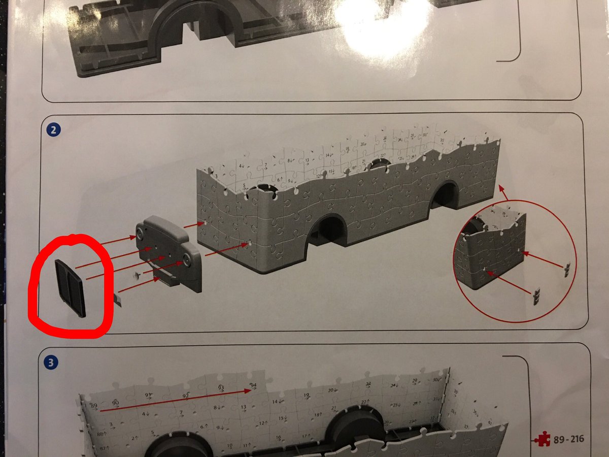 JobbyOvy's tweet photo. @RavensburgerUK “Father Christmas” got our daughter your Harry Potter Knight Bus 3D puzzle for Christmas. Unfortunately she has started to build it and it is missing a part. Can a replacement piece be sent please. Circled in the image. Thanks https://t.co/QUpGx3isVy