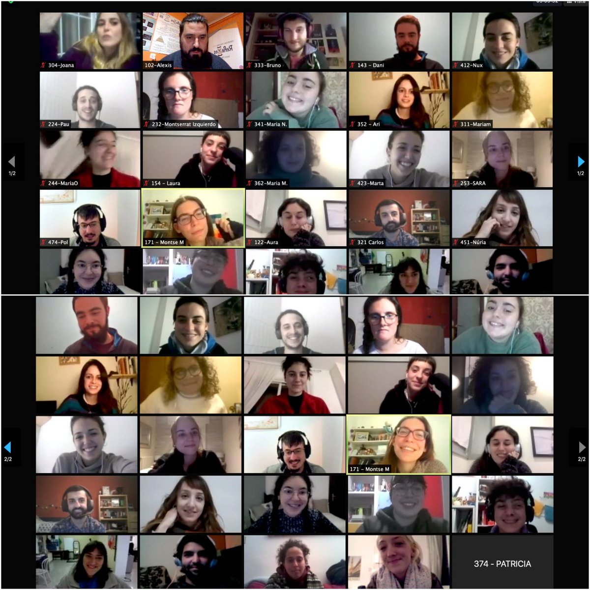Reflexescoop's tweet photo. Formació Conjunta de Reflexes! Un any més compartint-nos (aquest cop ha tocat fer-la virtual) i aprenent les unes de les altres! Gràcies a totes per la magnífica actitud i les interessantíssimes aportacions. #somreflexes #reflexingcup https://t.co/n5mNv0GFC1