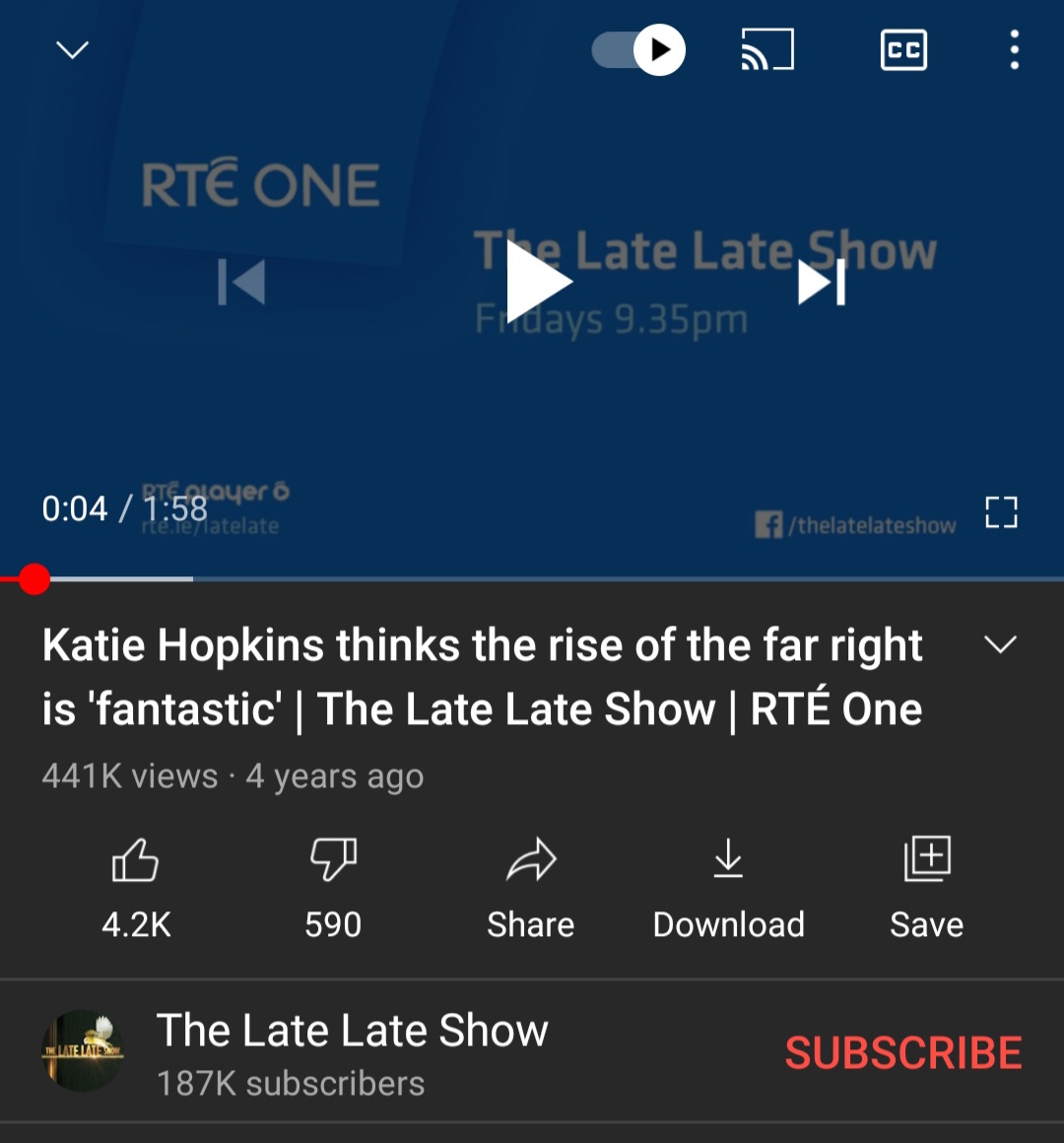 Irish media repeatedly platforming the British far right - including someone who said migrants were like "coakroaches" - often to discuss Trump&Co.