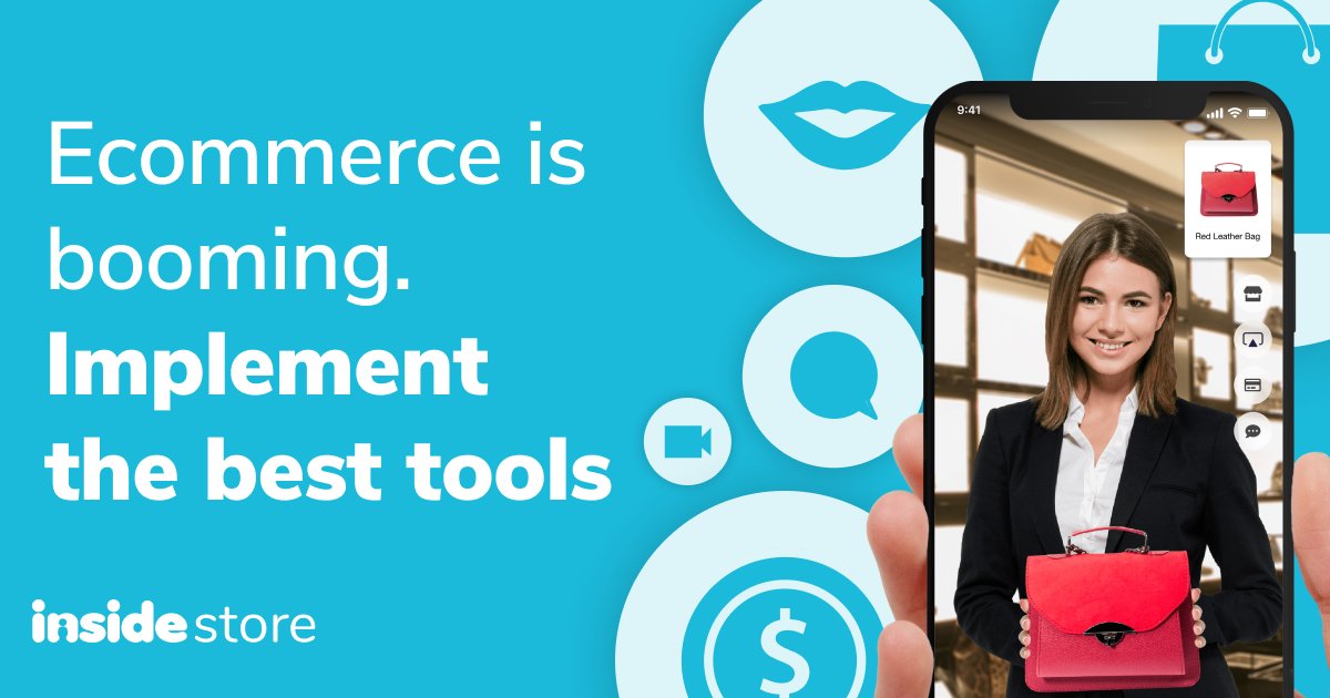 powerfront's tweet photo. Greet, serve, and connect with your customers where they are - online. Tools like INSIDE by Powerfront and the INSIDE Store app can help your business maximize online sales. Find out more at https://t.co/8hwFwa5LXE https://t.co/HJrTxy5MN0