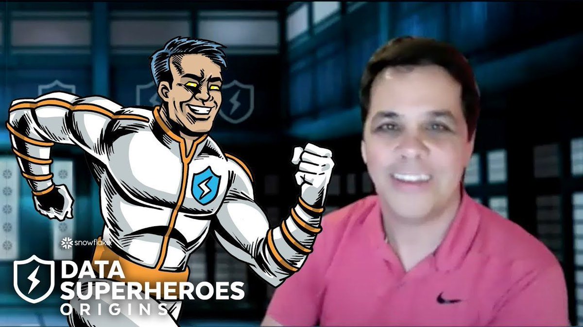 KentGraziano's tweet photo. Check out the latest edition of @SnowflakeDB Data Superhero Origins - Meet Sonny Rivera @rqrivera. https://t.co/Hr9GiDmyGj #Community #DataCloud #DataSuperHero #DataWarrior #DataDojo https://t.co/5gxkHzsX62