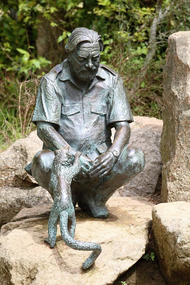 MiroslavBobek's tweet photo. Gerald Durrell by se dnes dožil 96 let. Jeho odkaz je stále živý a jeho knihy stejně tak. Jsem rád, že je začalo vydávat Nakladatelství Zeď – a že jeho partnerem je @zoo_praha. Desetikoruna z každého výtisku půjde na její in situ projekty. První svazek: https://t.co/f1gYk58xWw https://t.co/e0wwAm3QB1