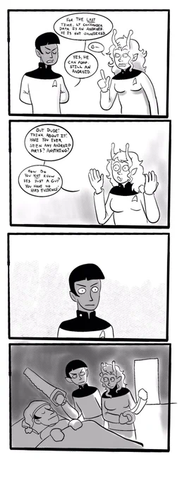 More of my silly Star Trek ocs 
