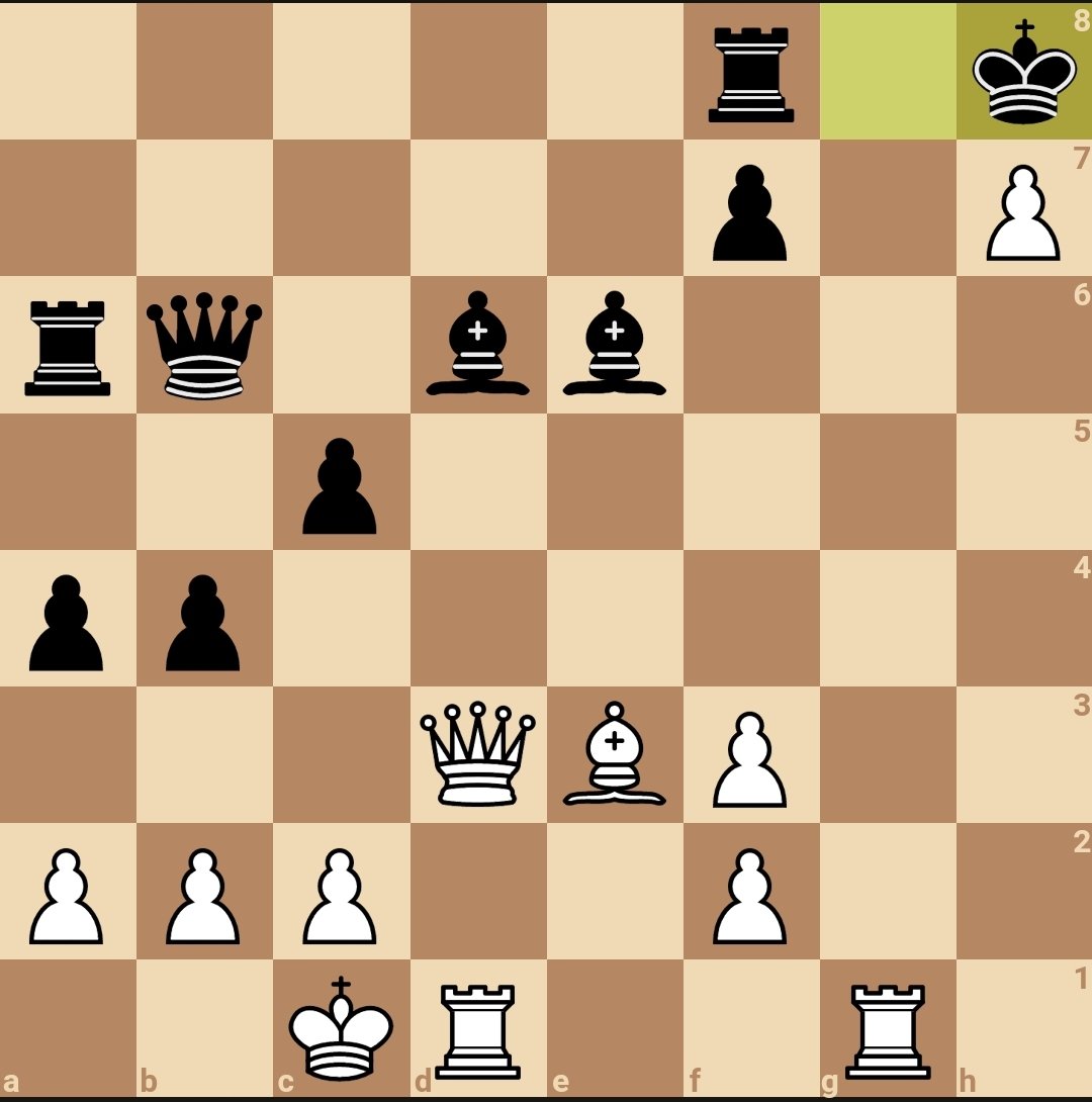 TheChessguy's tweet photo. After sacrificing a piece vs a titled player I managed to win by playing the strongest move. White to play, which move is crushing here?
#chess https://t.co/pRDrBYWsai https://t.co/KucmIbLqTB