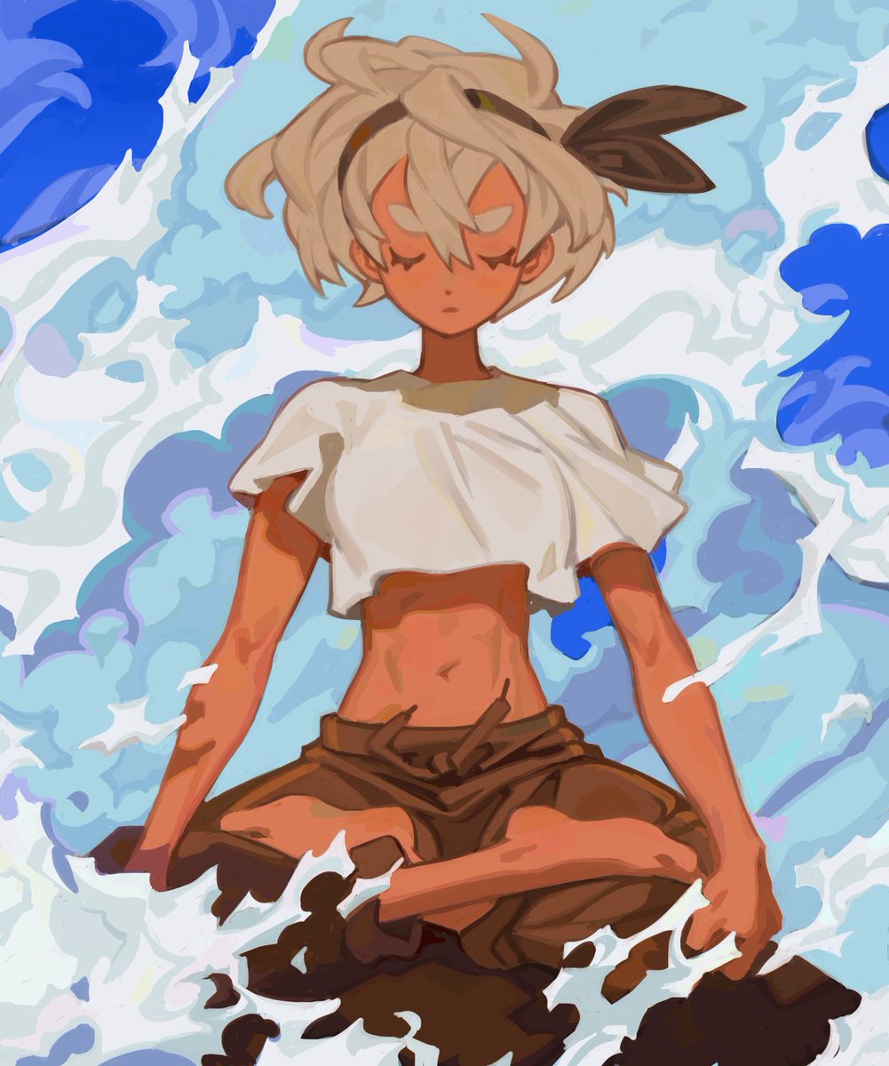 「mind training?? 」|mecchiのイラスト