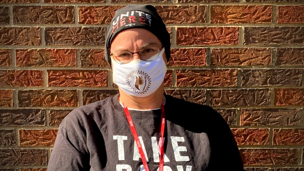 unitehere's tweet photo. THIS is what Democracy looks like.
 
It’s Joyce. Hannah. Melissa. Ron.

And 1,000 other UNITE HERE canvassers—&amp; many others—who, in the face of loss &amp; white nationalist terrorists... https://t.co/wbhdDnfsxH