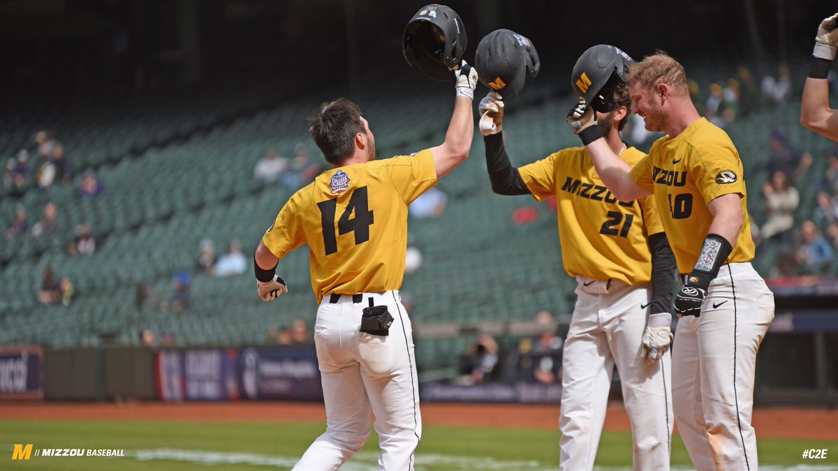 #TBT | #Mizzou went 2-1 at last year’s Shriners Hospitals for Children College Classic, top record among SEC participants❗️

#C2E 🐯⚾️