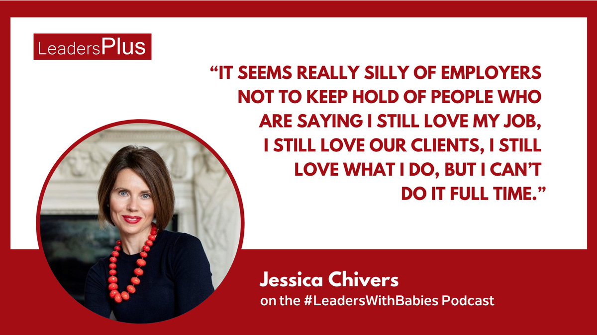 Do you work part-time? Our recent #LeadersWithBabies podcast features <a href="/jesschivers/">Jessica Chivers CPsychol</a> who brings fresh ideas to the table about why part-time work isn't part commitment. Listen on iTunes/Spotify or wherever you normally get your podcasts. Or via this link: bit.ly/38bwodi