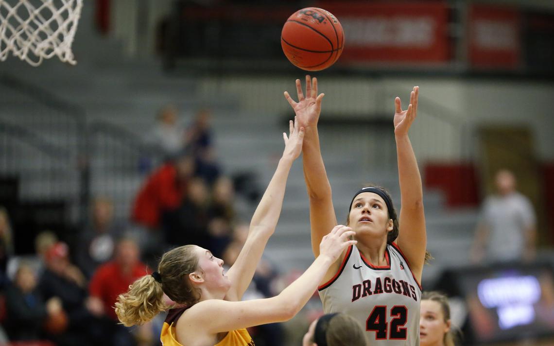 FargoBigE's tweet photo. Sweet music: #MSUMDragons junior Brown finding rhythm on and off the basketball court #NSIC | @INFORUM https://t.co/m6OAFiVzr8 https://t.co/ch9uaSr1Z7