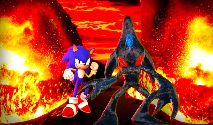 my brother wanted to watch me make Sonic Renders and so he gave me some concept art and guided me the whole time

such a creative child 