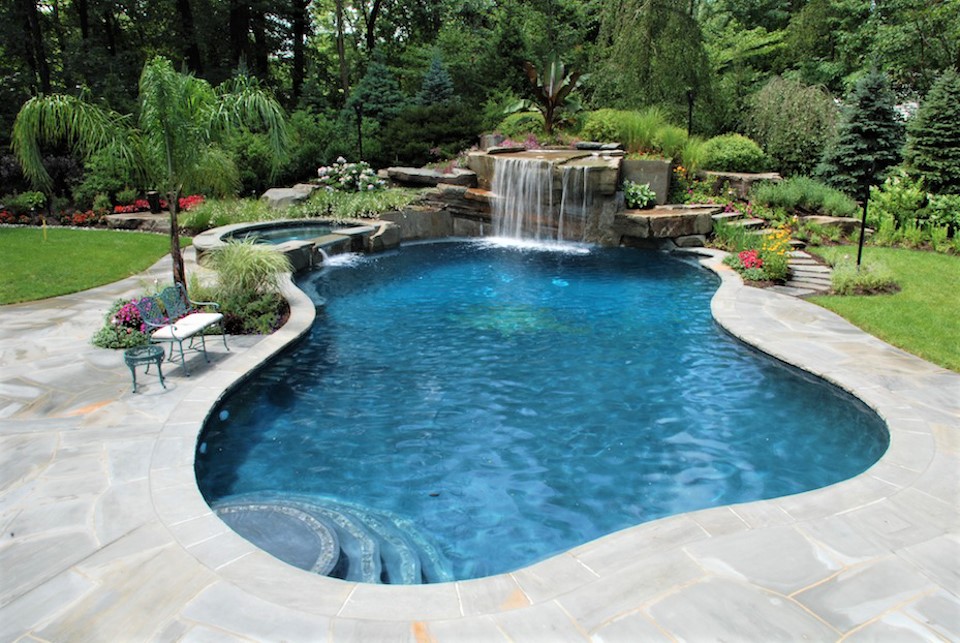 New Year, new dreams.... #OneCallAway 201-785-0800 #staycation #summer2021 #lagoon #waterfalls #swim #pool #swimmingpool #landscape #landscapelovers #backyardoasis #wedoitall #homeiswherethepoolis #backyardrenovation #HomeImprovement #poolbuilder #luxury