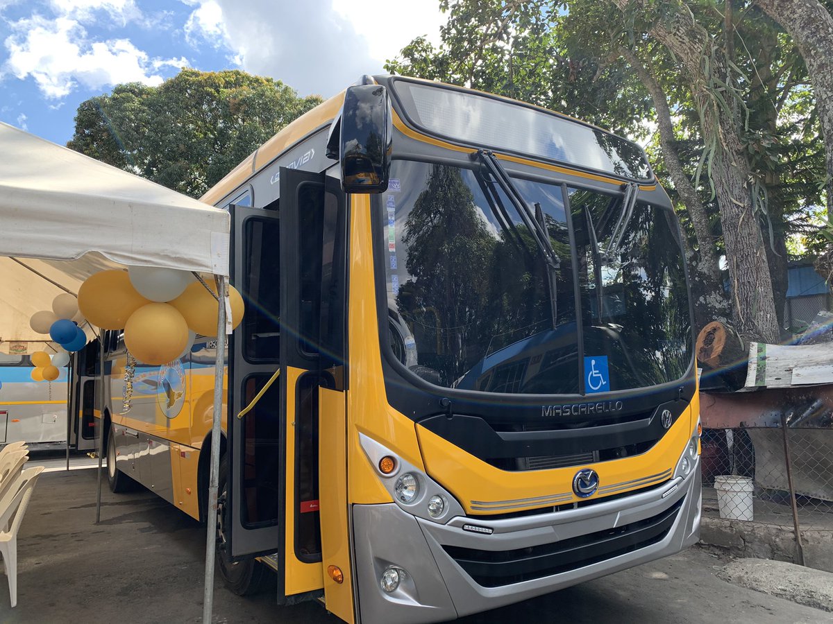JyABuses's tweet photo. Ruta 8 adquiere nueva flota, 2 Mascarello Granvía, elevando la calidad del servicio a los usuarios. @VMTElSalvador @scastelar https://t.co/O2XhXrO0kr
