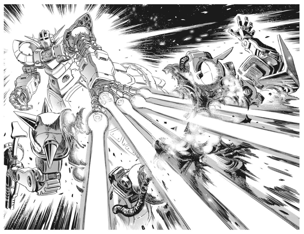 たけやぶ 機動戦士ガンダム サンダーボルト 第147話 嗚呼 ビビ