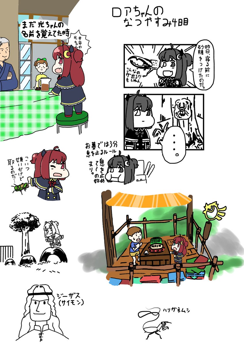 2019年の時のロアちゃんの絵 