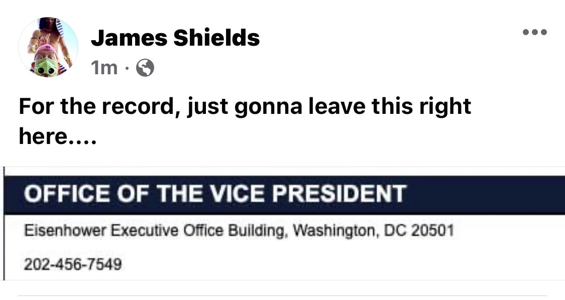 antifathekids's tweet photo. Since @vp won’t take calls from @SenSchumer and @SpeakerPelosi Maybe the other #81300000 of us should give him a call. #invokethe25th #13daysistoolongtowait #boot45 @realDonaldTrump https://t.co/6so9iy2JMT
