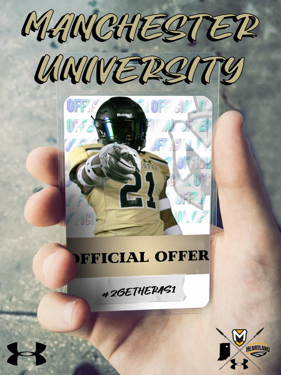officialLewis23's tweet photo. Blessed to receive an official offer from Manchester university thanks to @footballcoachj and the rest of the coaching staff https://t.co/kzC2QFy9es
