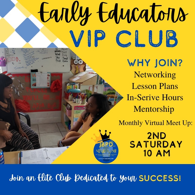 ECChildCareGuru's tweet photo. Attention Directors, Teachers, Owners, and Educators...
Do you need support?
Do you want to network?
Do you need lesson plans?
Do you want to earn in-service hours?
Do you need a mentor?
Join us for our Early Educators VIP Club! #ChildCareHelper #JittaBugPD  #ChildCareConsultant https://t.co/L6VPWwTdWa