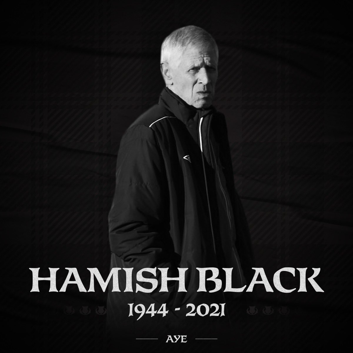 A pioneer of Edmonton soccer. A builder of a community. A beloved coach and mentor. A valued friend. An incredible legacy. 

Our thoughts and love are with the Black family.

“If there's another world, he lives in bliss. If there is none, he made the best of this.” Robert Burns