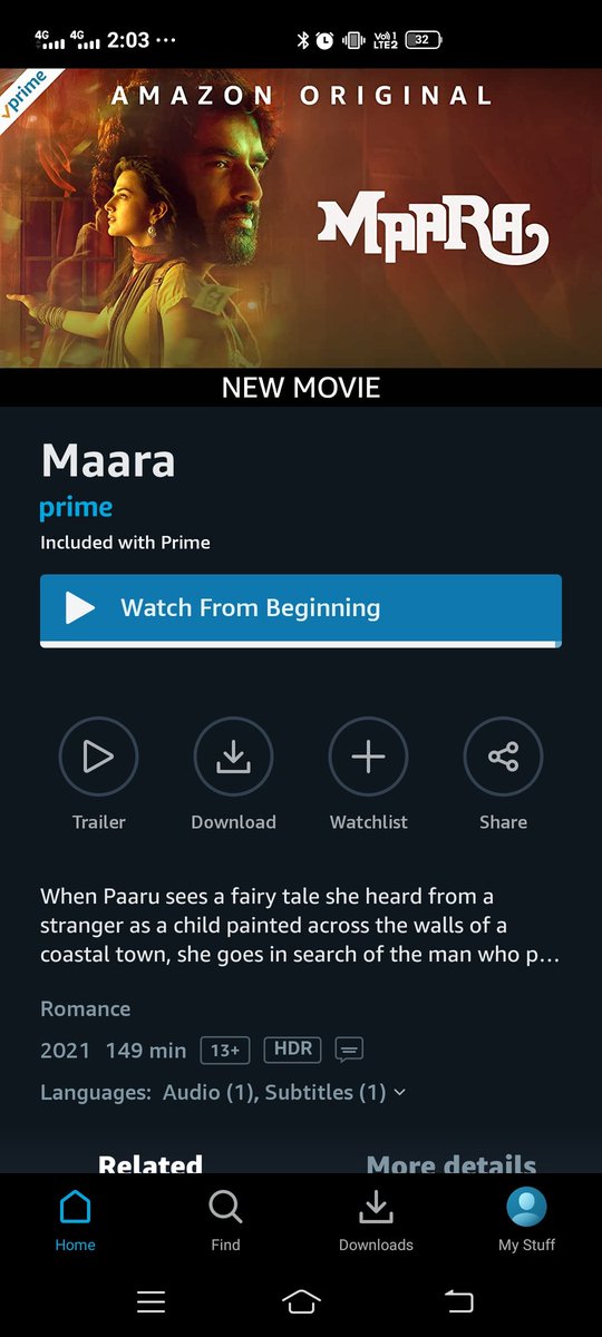 maddysuresh84's tweet image. Just now watched #Maara...fantastic nd soulful movie..kudos to @dhilip2488 bro...super bgm nd songs by @GhibranOfficial nice performance by all actors...vera level performance by @ActorMadhavan sir...worth for waiting...#MaaraWorldPremiereOnAmazonPrime