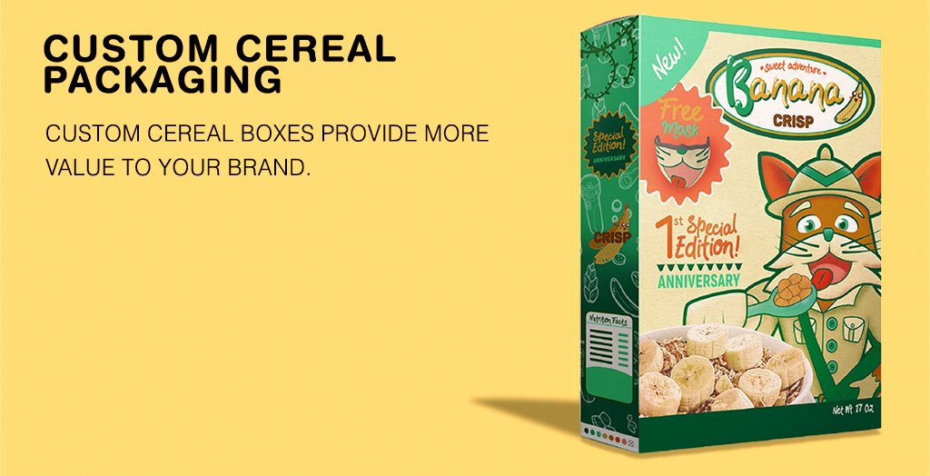 PackagingbeeUk's tweet image. Using Custom Printed Cereal Boxes can increase your sales by a considerable margin.

Get these boxes in wholesale
bit.ly/2MMvX13

#cereal #cerealpackaging
#custompackaging #packagingbee #packagingdesign #packaging #packagingideas #packagingsolution #cosmeticboxes