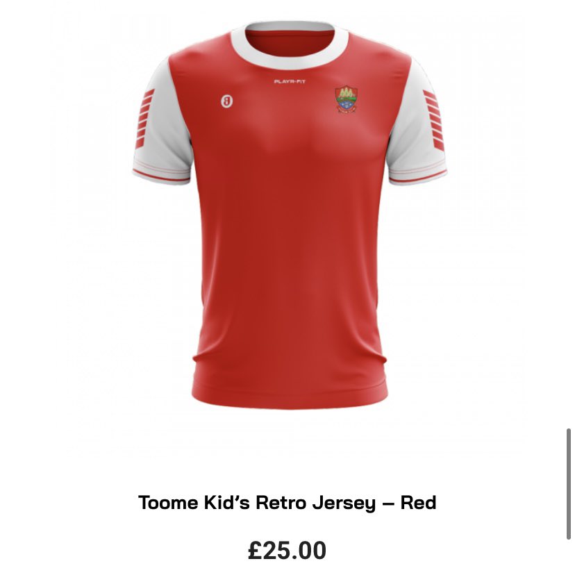 TuaimCLG's tweet photo. We’ve Got News! 🚨
Toome GAA gear has landed on @PlayrFit 👏 You have until MIDNIGHT ON WEDNESDAY 27TH JANUARY to place your order on their online shop 🔴⚪️ Available in Men, Women &amp; Kids sizes.
You can see their huge range of products &amp; purchase here: https://t.co/4gry9Lckr0 https://t.co/qjsLMCJuJ8
